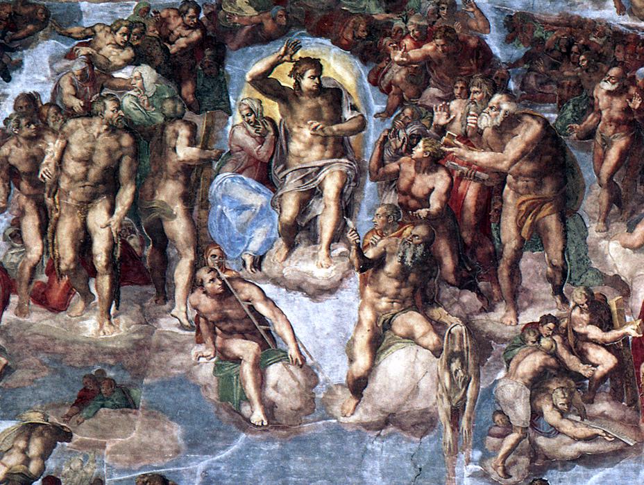 Michelangelo Giudizio Universale 04